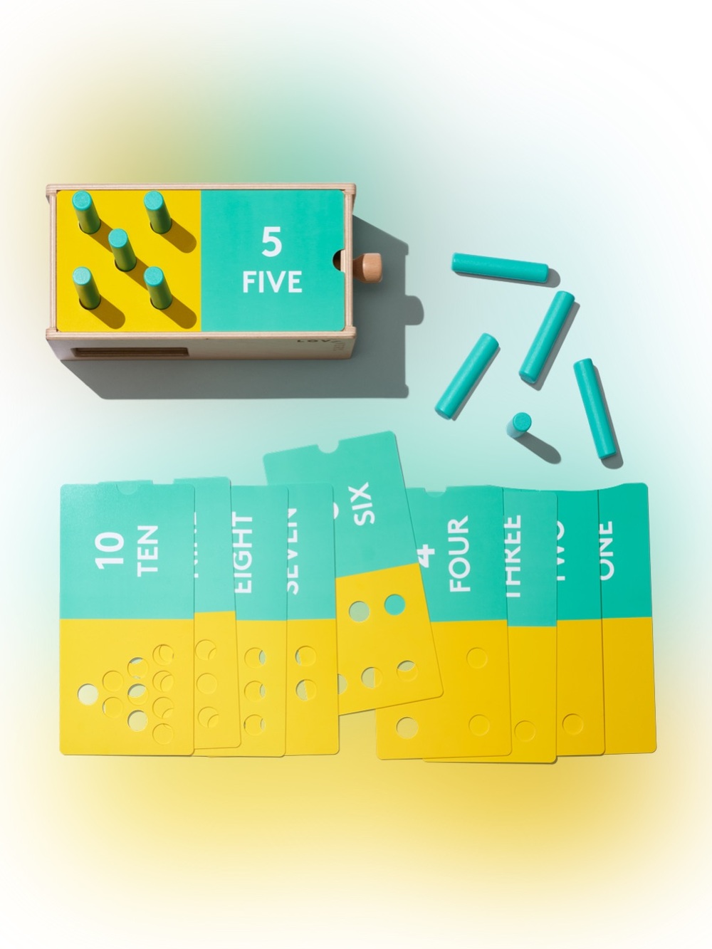 Counting Pegs Learning Set - Lovevery